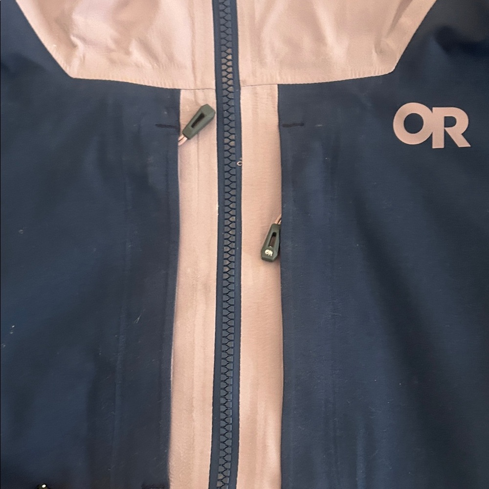Outdoor Research Navy and Lavender Hooded Jacket - Picture 3 of 13